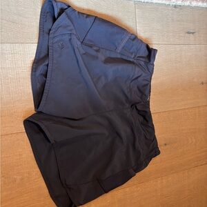 Girls/womens navy athletic shorts